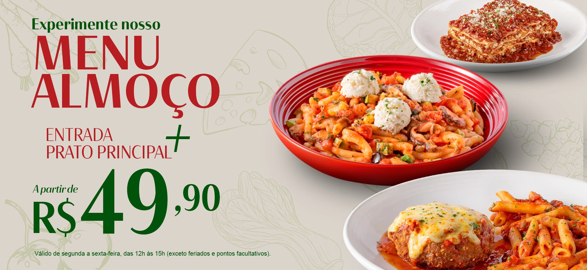 Banner Lunch Menu