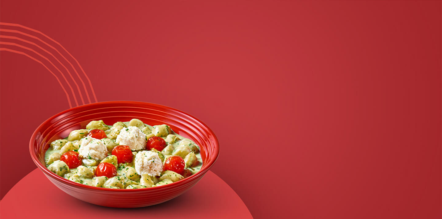 Gnocchi Creamy Pesto