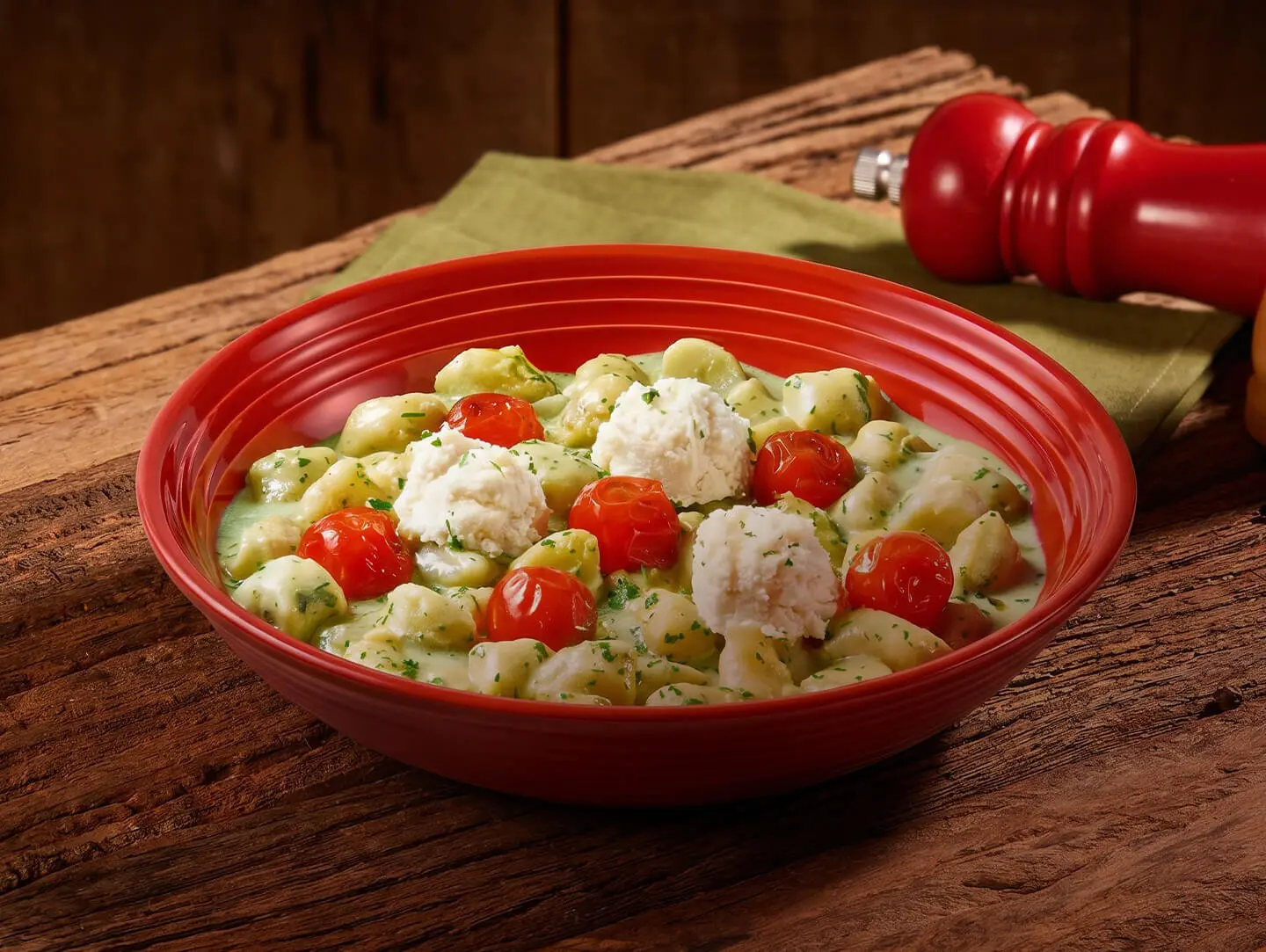 Gnocchi Creamy Pesto
