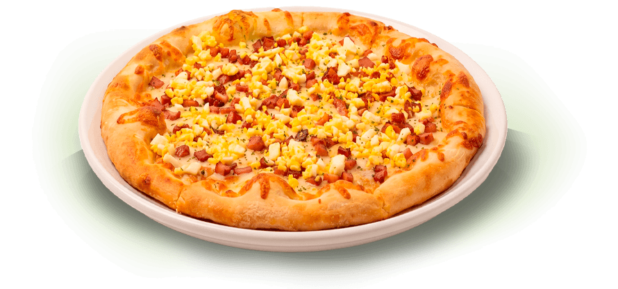 Pizza Carbonara individual